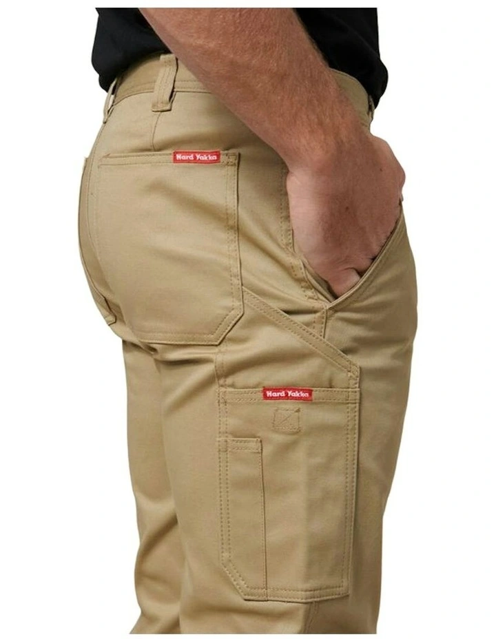 Core Basic Stretch Cargo Pant in Khaki image 4