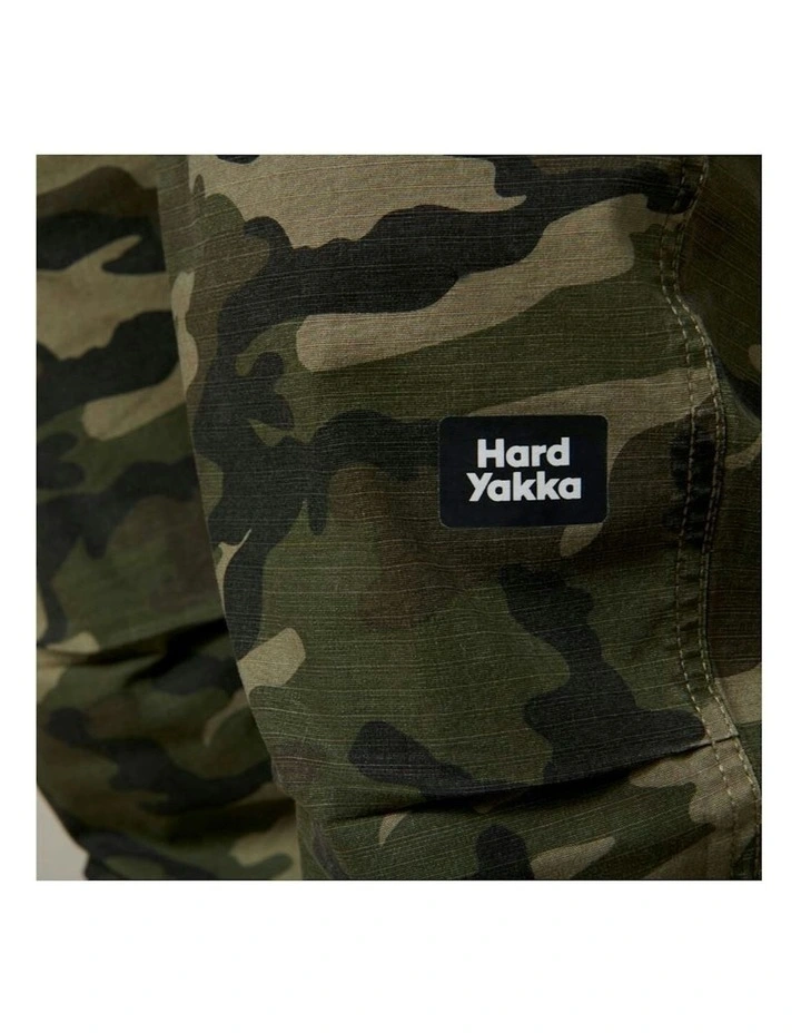 Camo Jogger Cotton Trackie Pant in Multi image 5