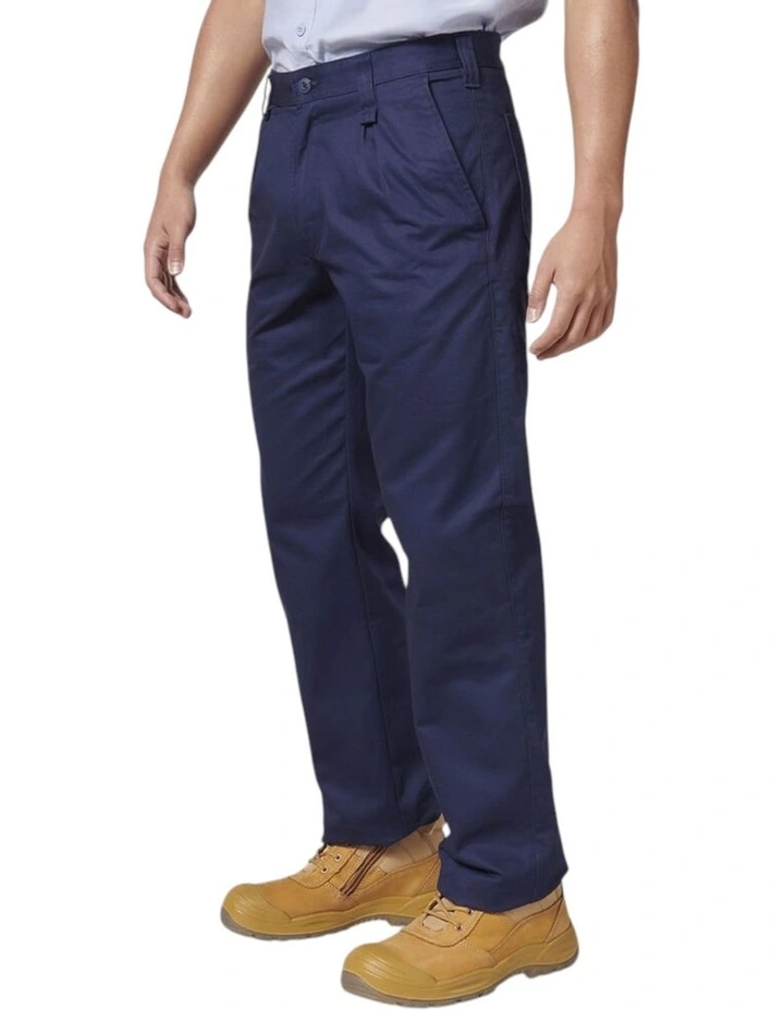 Drill Work Cotton Pant in Navy image 3