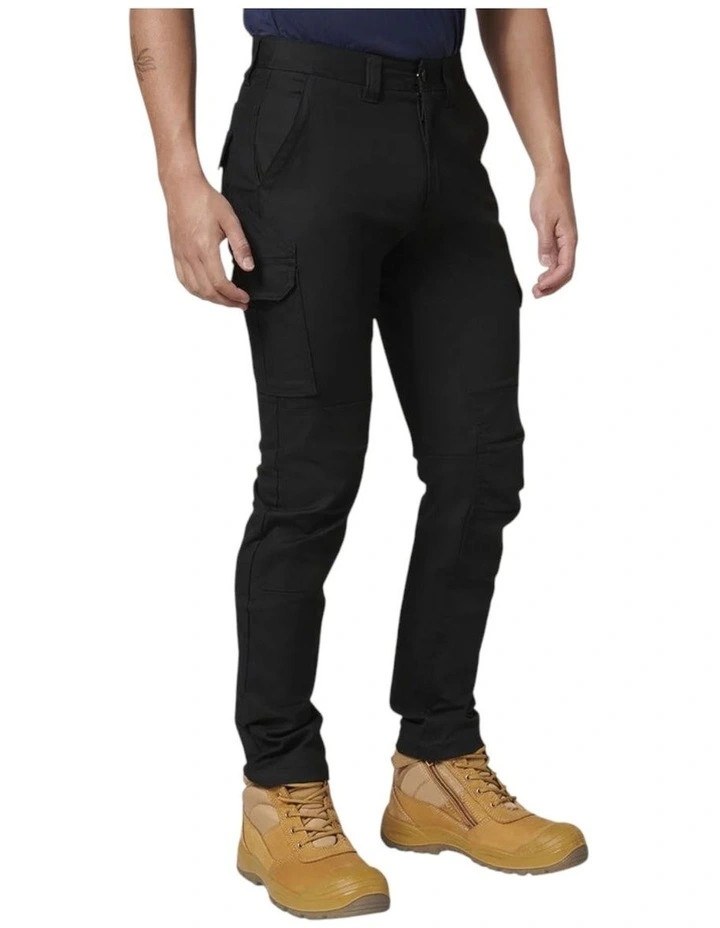 3056 Stretch Canvas Cargo Pant in Black image 3