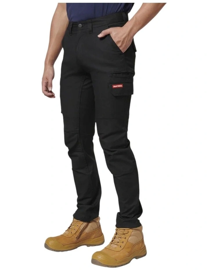 3056 Stretch Canvas Cargo Pant in Black image 4