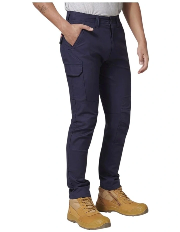 3056 Stretch Canvas Cargo Pants in Navy image 3
