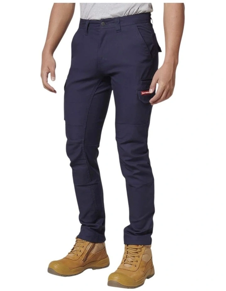 3056 Stretch Canvas Cargo Pants in Navy image 4
