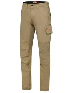 3056 Stretch Canvas Cargo Pant in Khaki