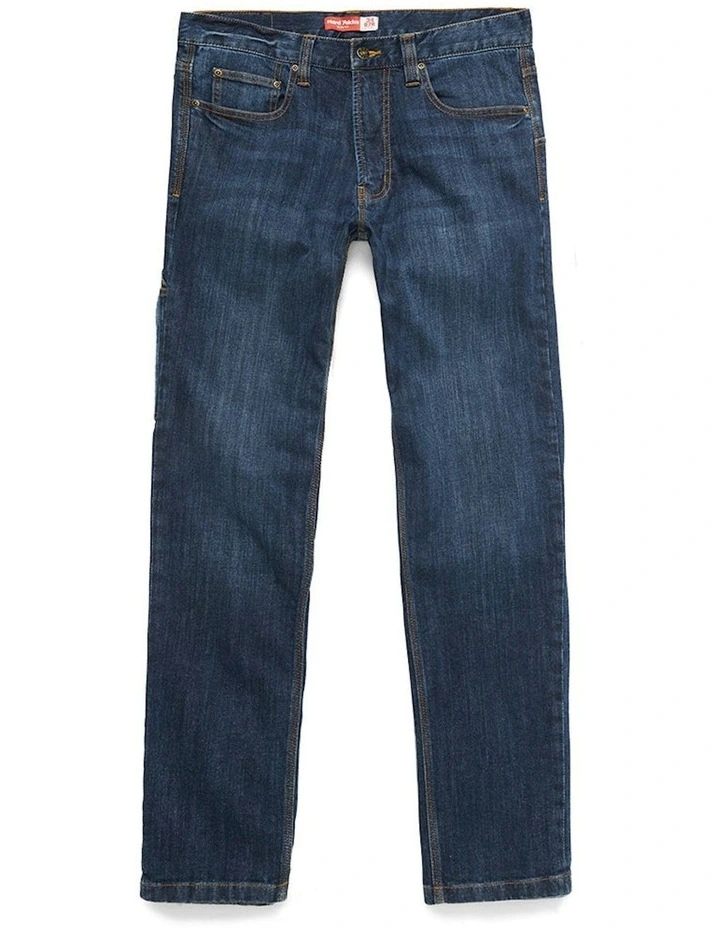 Heritage Slim Fit Jeans Tough Denim in Indigo image 5