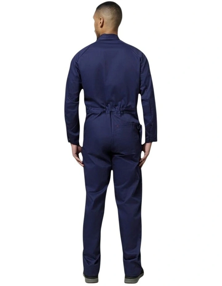 Foundations Cotton Drill Coverall in Navy image 2