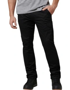 Core Basic Stretch Cargo Pant Workwear in Black