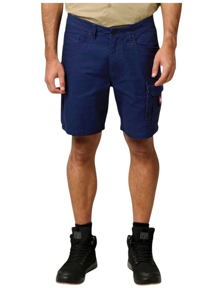 Legends Cargo Work Wear Shorts in Navy image 1