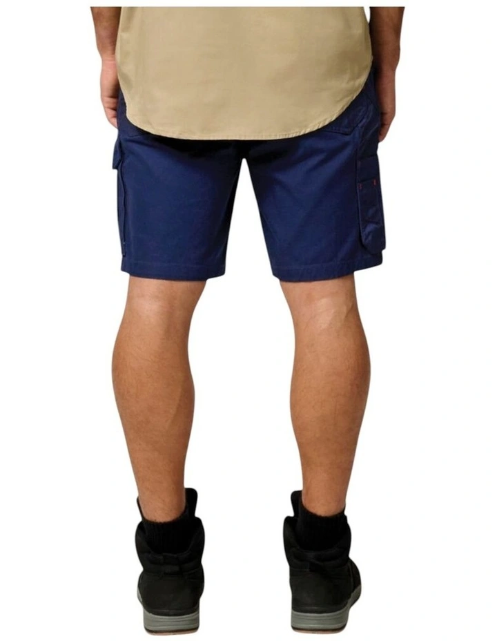 Legends Cargo Work Wear Shorts in Navy image 2