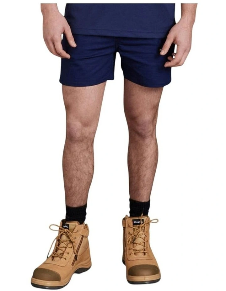 Workcool Pro Stretch Cuffed Shorts in Navy image 1