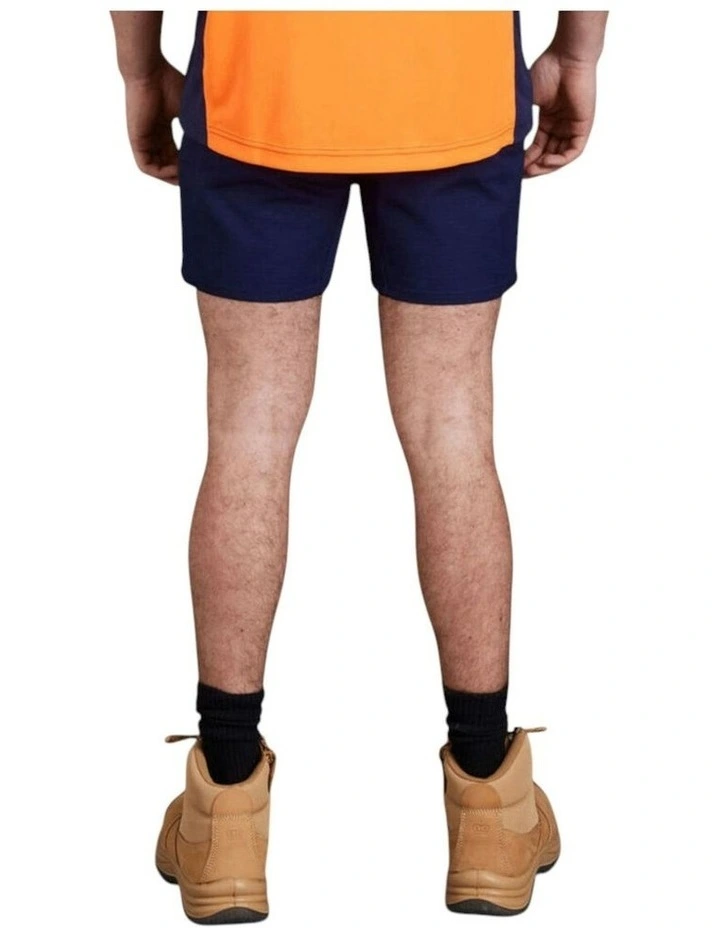 Workcool Pro Stretch Cuffed Shorts in Navy image 2