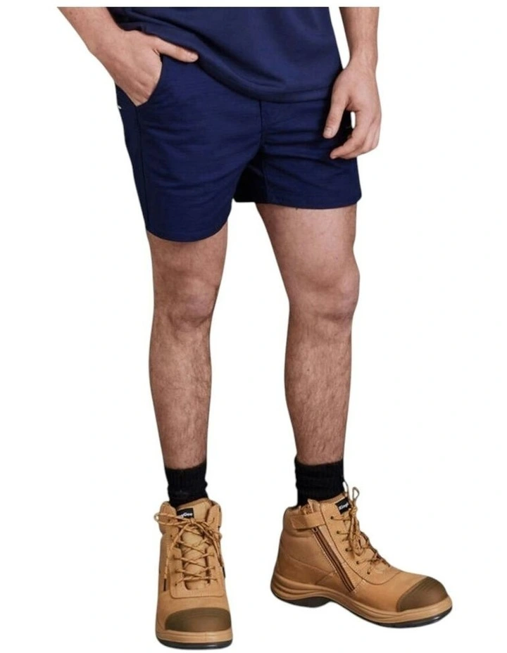 Workcool Pro Stretch Cuffed Shorts in Navy image 3