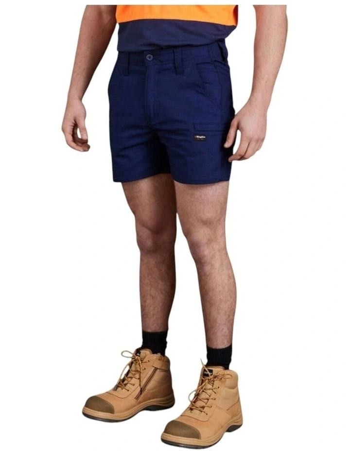 Workcool Pro Stretch Cuffed Shorts in Navy image 4