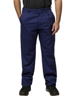 Basic Drill Work Pant Cotton in Navy