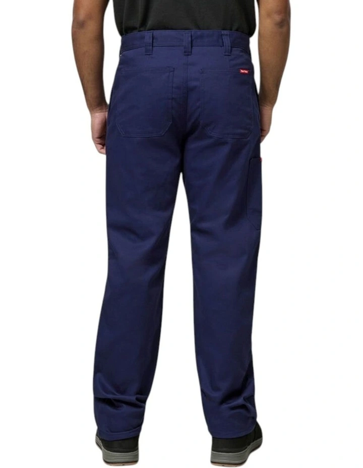 Basic Drill Work Pant Cotton in Navy image 2