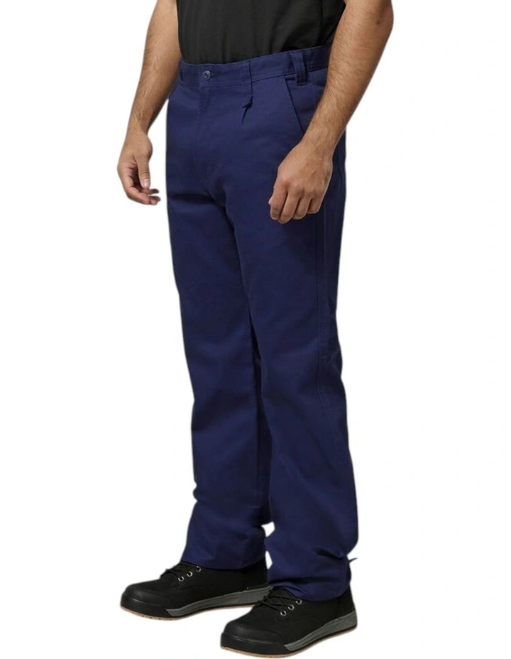 Basic Drill Work Pant Cotton in Navy image 3