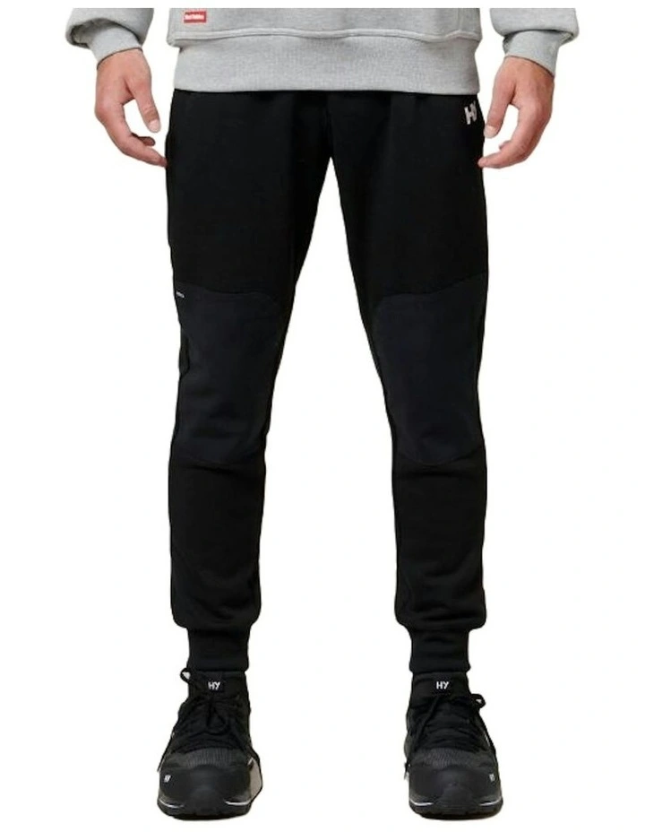 Xtreme Jogger Fleece Trackie Pant in Black image 1