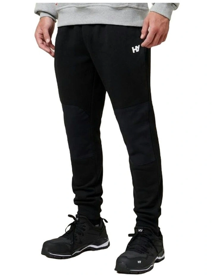 Xtreme Jogger Fleece Trackie Pant in Black image 3