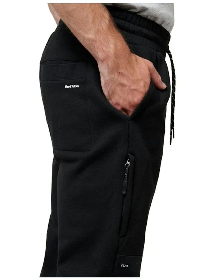 Xtreme Jogger Fleece Trackie Pant in Black image 5