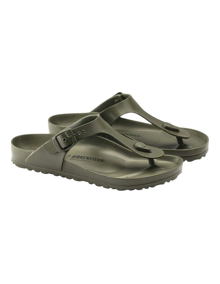 Unisex Gizeh Eva Slip On Sandals in Khaki image 4
