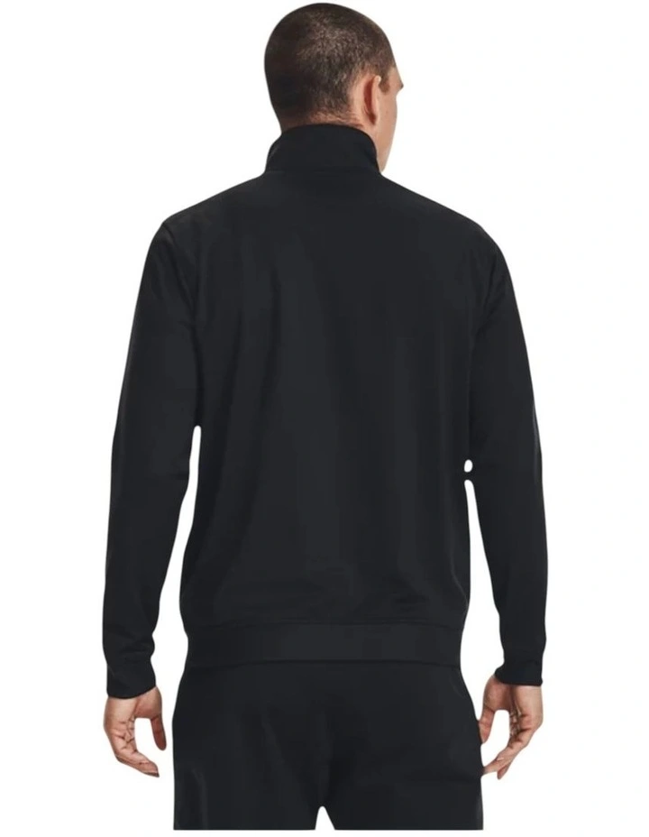 Ua Sportstyle Tricot Jacket Active Sweatshirt in Black image 2
