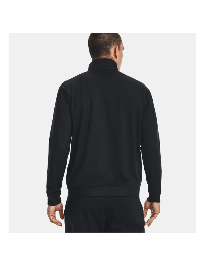 Ua Sportstyle Tricot Jacket Active Sweatshirt in Black image 2