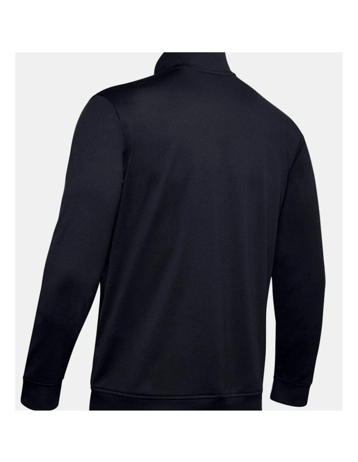 Ua Sportstyle Tricot Jacket Active Sweatshirt in Black image 6