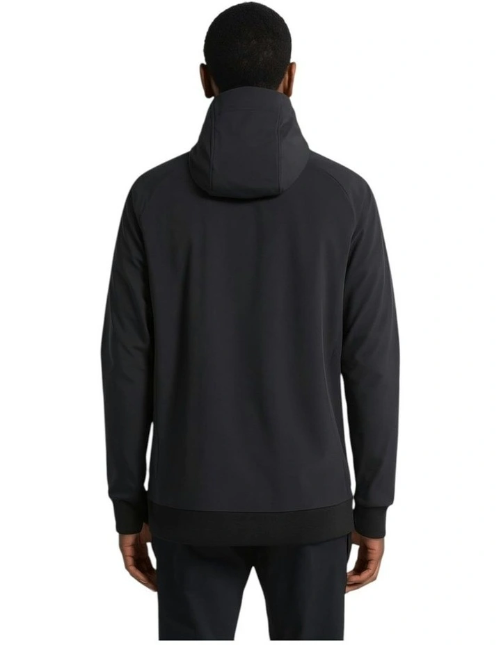 Tekno Logo Hoodie in Black image 2