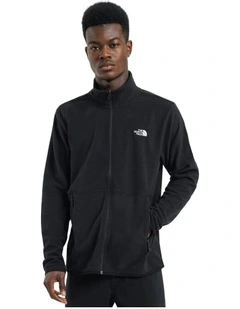 Glacier Full Zip Jacket in Black