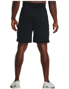 Tech Vent Running Shorts in Black