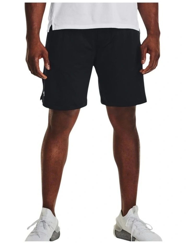Tech Vent Running Shorts in Black image 2
