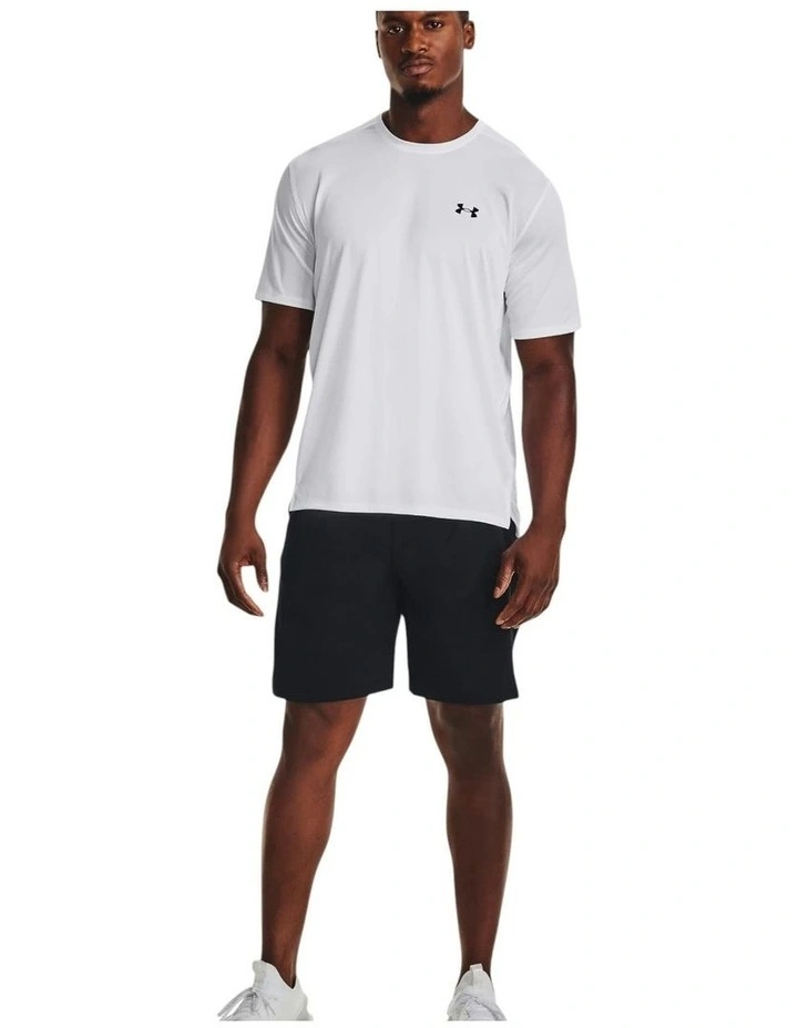Tech Vent Running Shorts in Black image 3