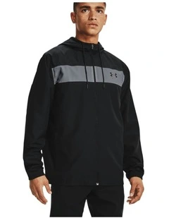 Sportstyle Windbreaker Jacket in Black