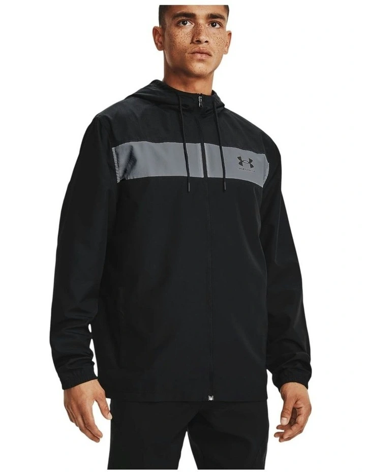 Sportstyle Windbreaker Jacket in Black image 1