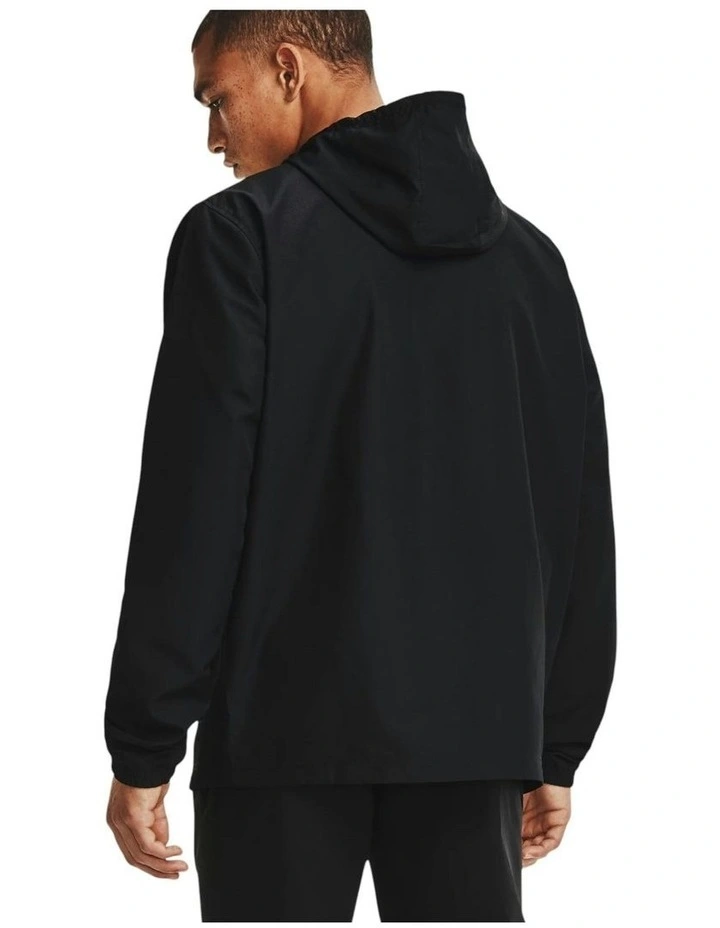 Sportstyle Windbreaker Jacket in Black image 2