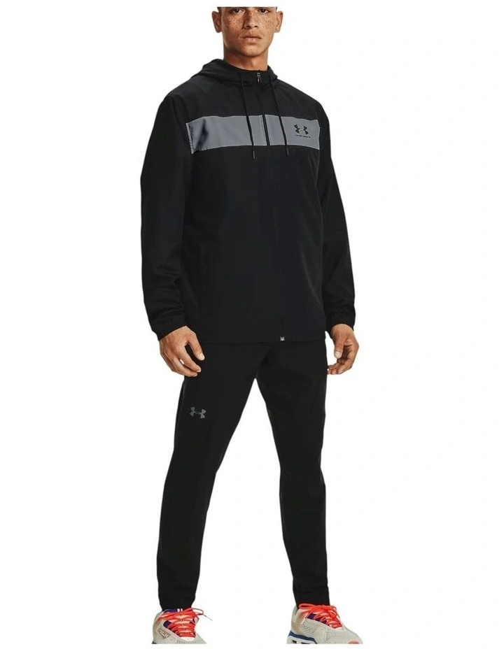 Sportstyle Windbreaker Jacket in Black image 3