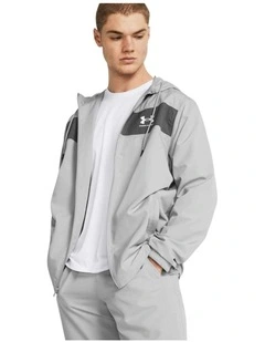 Sportstyle Windbreaker Jacket in Grey
