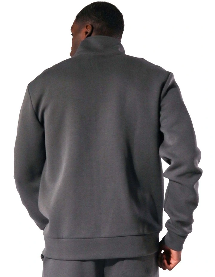R Tech Leisure Track Jacket in Grey image 2