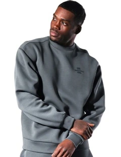 R Tech Leisure 1902 Crew Sweater in Green