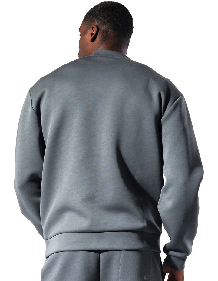 R Tech Leisure 1902 Crew Sweater in Green image 2