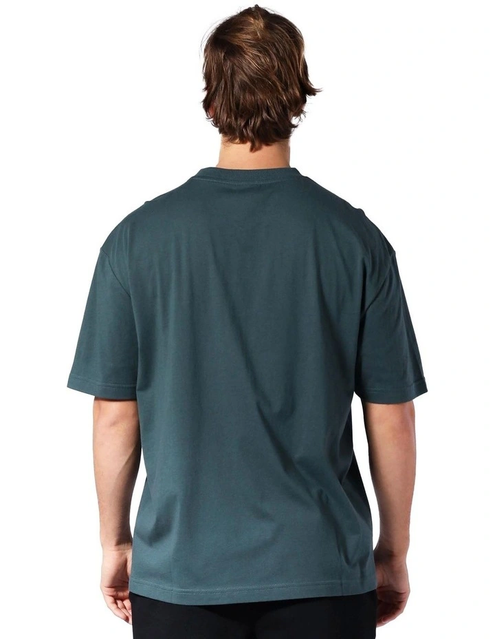 Brooklyn Oversize Tee in Hydro Green image 2