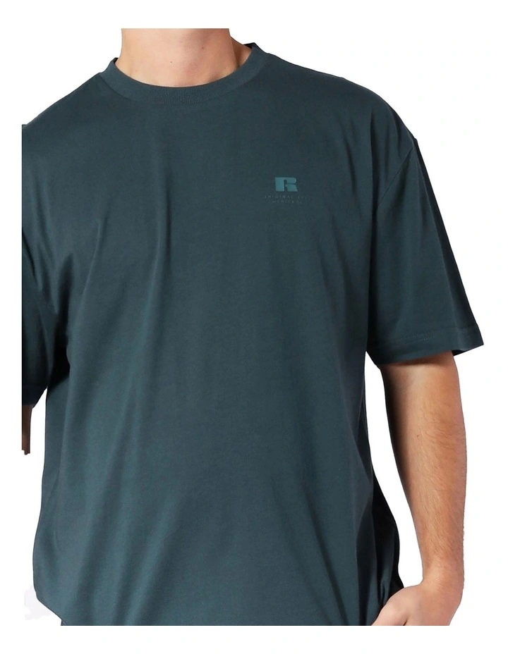 Brooklyn Oversize Tee in Hydro Green image 4