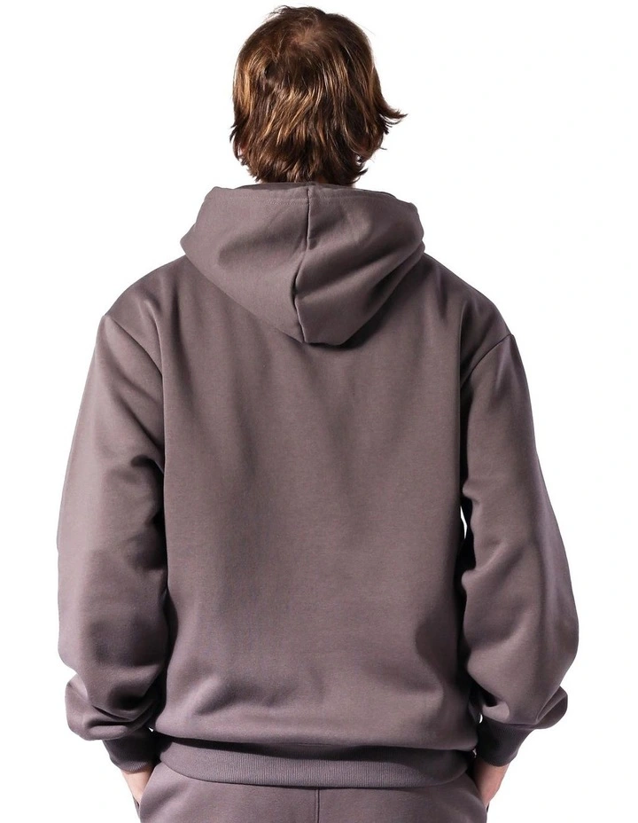 Brooklyn Hoodie in Peat Brown image 2