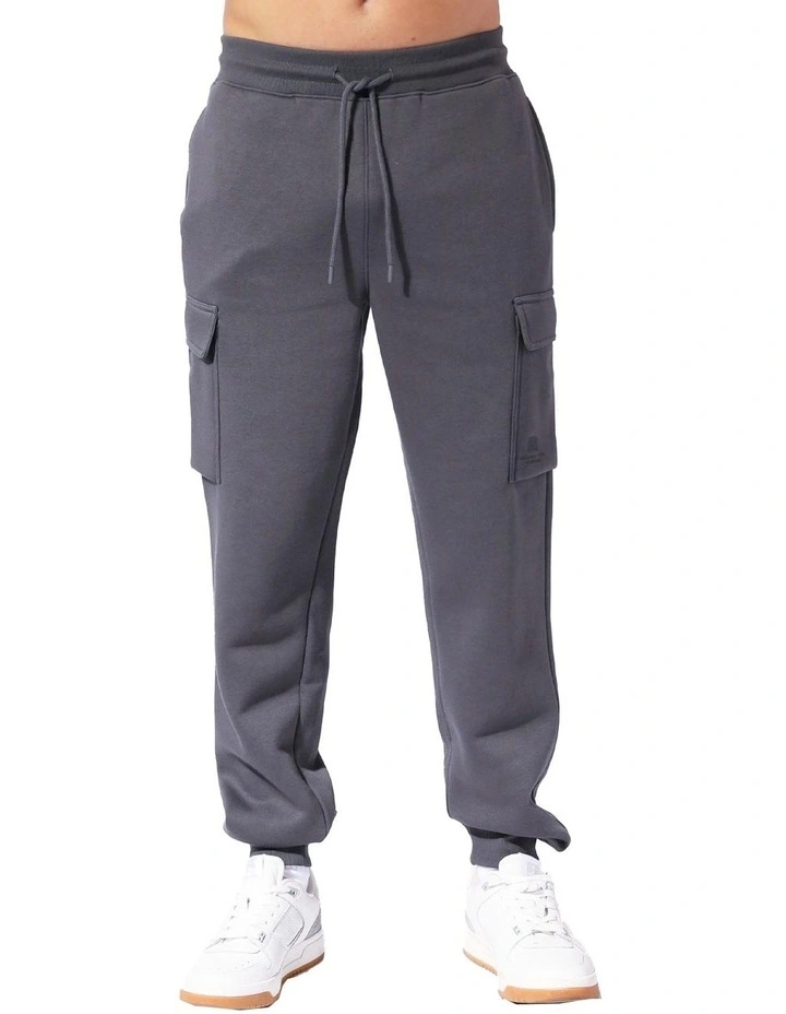 Brooklyn Cargo Trackpant in Grey image 1