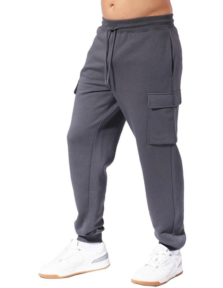 Brooklyn Cargo Trackpant in Grey image 3