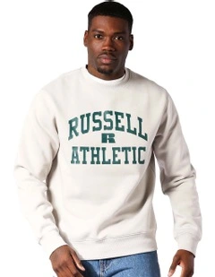 Arch Crew Sweater in White