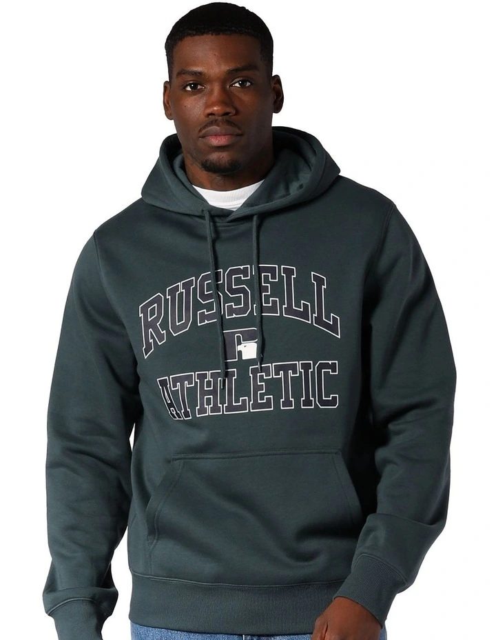 Arch Logo Hoodie in Green image 1
