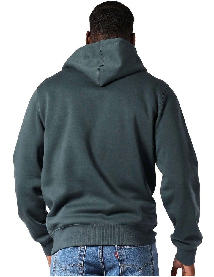 Arch Logo Hoodie in Green image 2