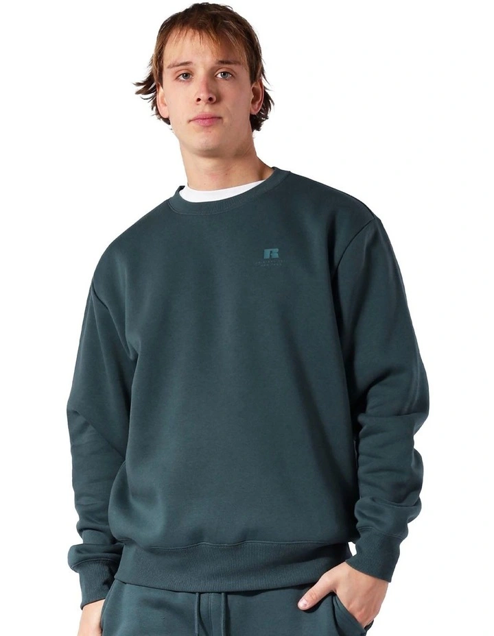 Brooklyn Crew Sweat in Green image 1