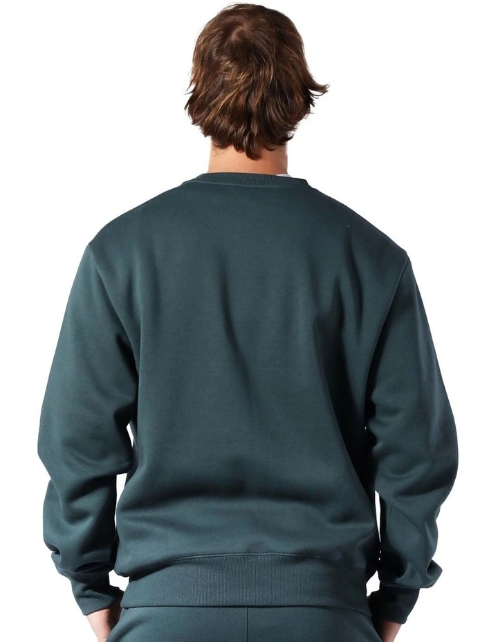 Brooklyn Crew Sweat in Green image 2